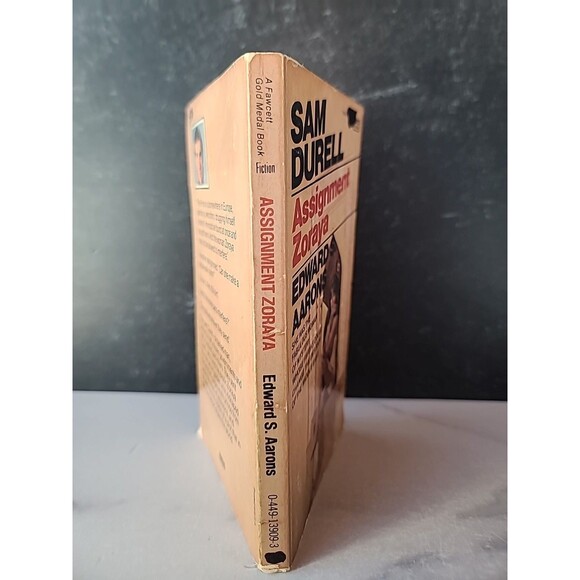 Assignment Zoraya By Edward S. Aarons Paperback - Picture 10 of 10